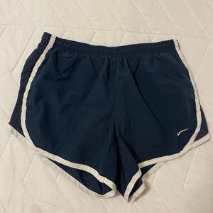 Women's Navy Blue Nike Athletic Shorts